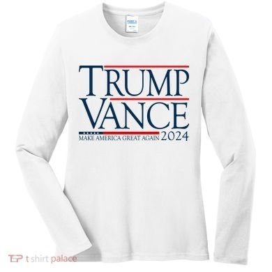 Trump Vance Make America Great Again 2024 Election Women's Long Sleeve Shirt