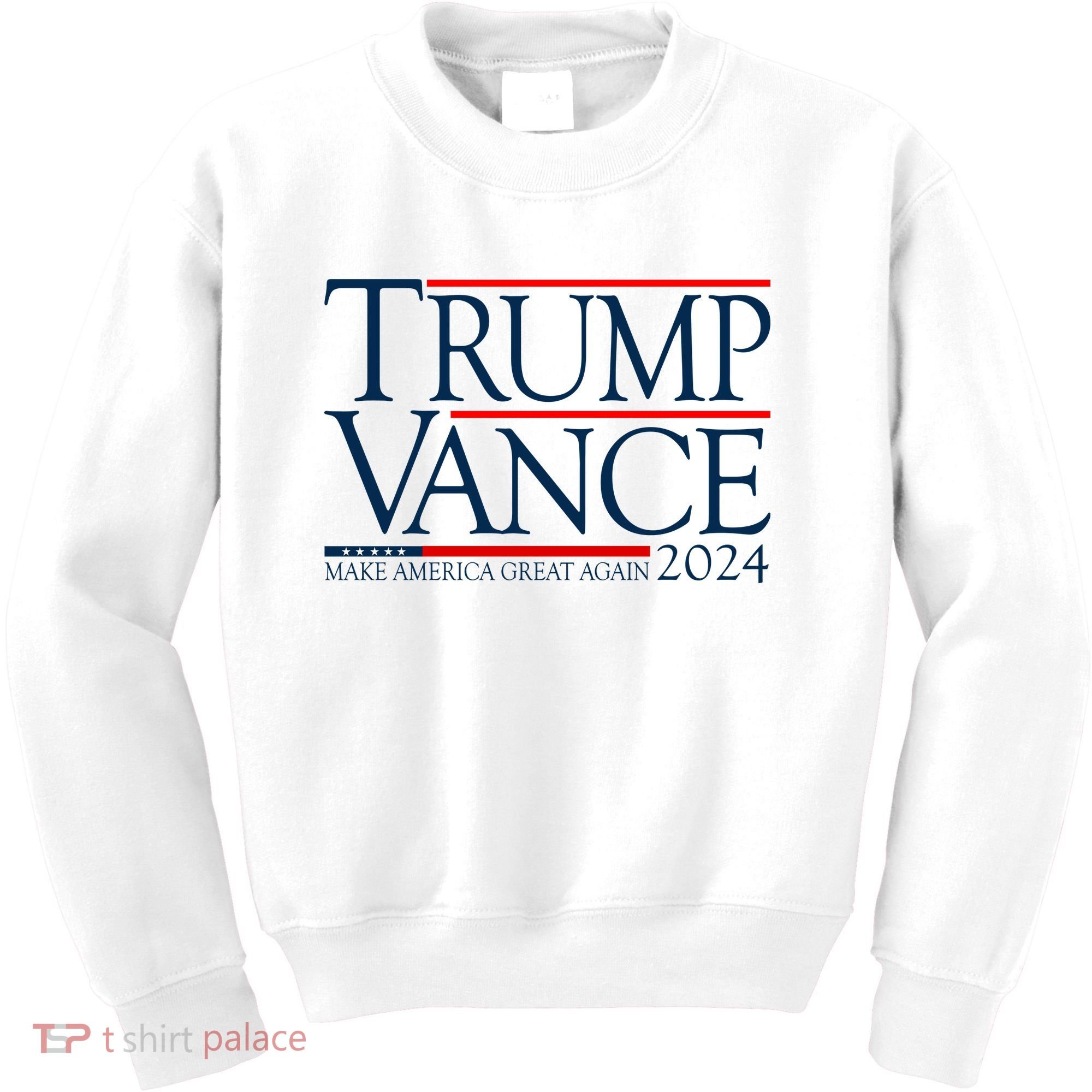 Trump Vance Make America Great Again 2024 Election Kids Sweatshirt