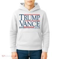 Trump Vance Make America Great Again 2024 Election Kids Hoodie thumb 4