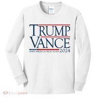 Trump Vance Make America Great Again 2024 Election Kids Long Sleeve Shirt thumb 0