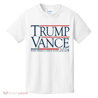 Trump Vance Make America Great Again 2024 Election Kids T-Shirt