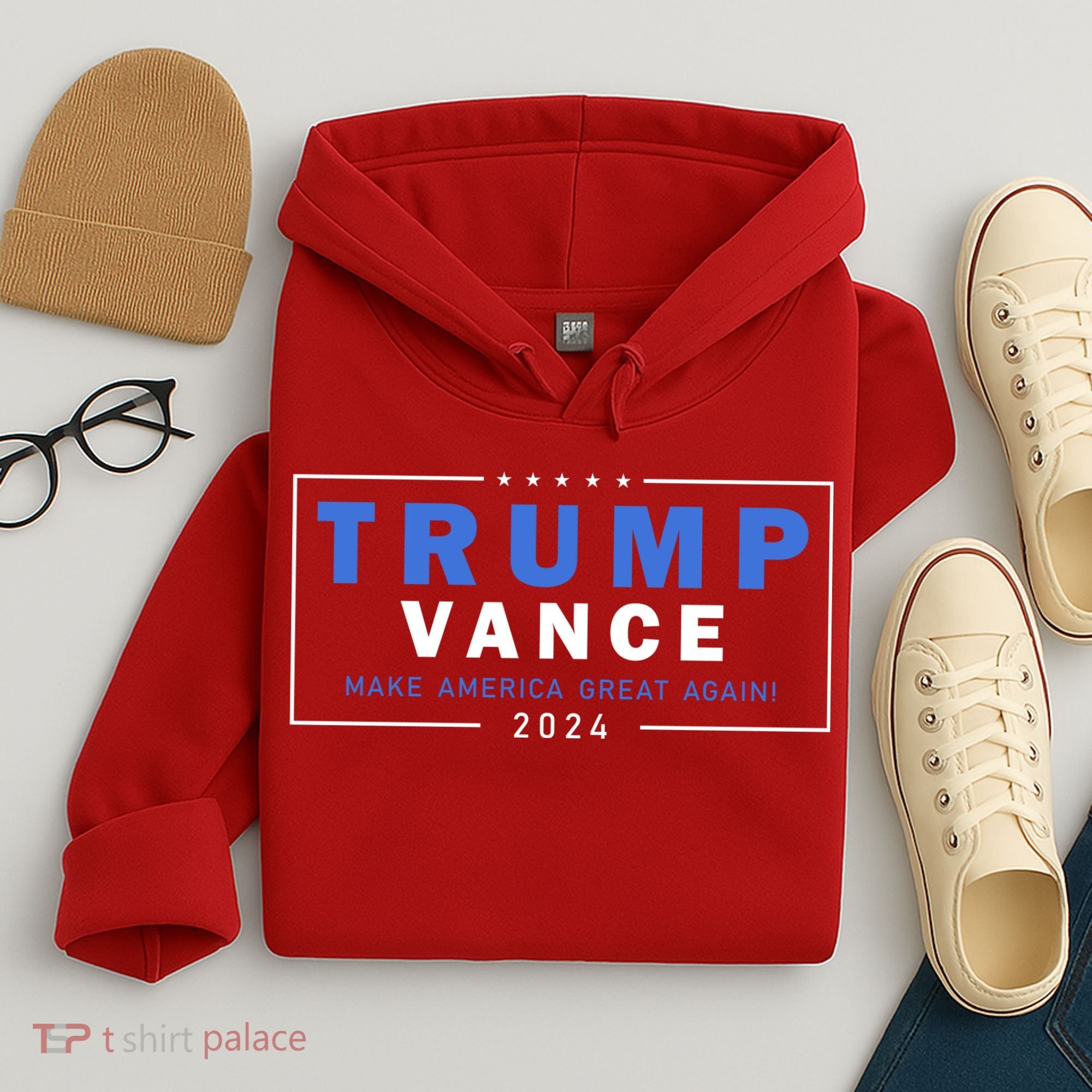 Trump Vance Make America Great Again 2024 Usa Hoodie