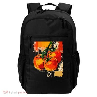Tomato Vegetable Motif Art Tomato Backpack
