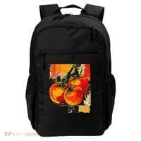 Tomato Vegetable Motif Art Tomato Backpack thumb 0
