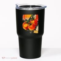 Tomato Vegetable Motif Art Tomato Tumbler thumb 0