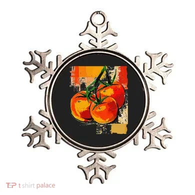 Tomato Vegetable Motif Art Tomato Ornament