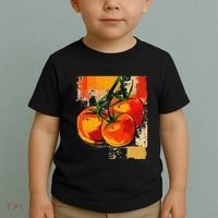 Tomato Vegetable Motif Art Tomato Toddler T-Shirt thumb 2