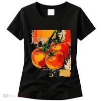 Tomato Vegetable Motif Art Tomato Women's T-Shirt thumb 0