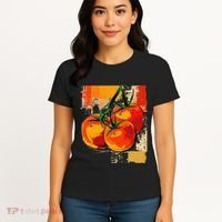 Tomato Vegetable Motif Art Tomato Women's T-Shirt thumb 4
