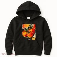 Tomato Vegetable Motif Art Tomato Kids Hoodie thumb 0