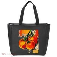 Tomato Vegetable Motif Art Tomato Tote Bag thumb 0