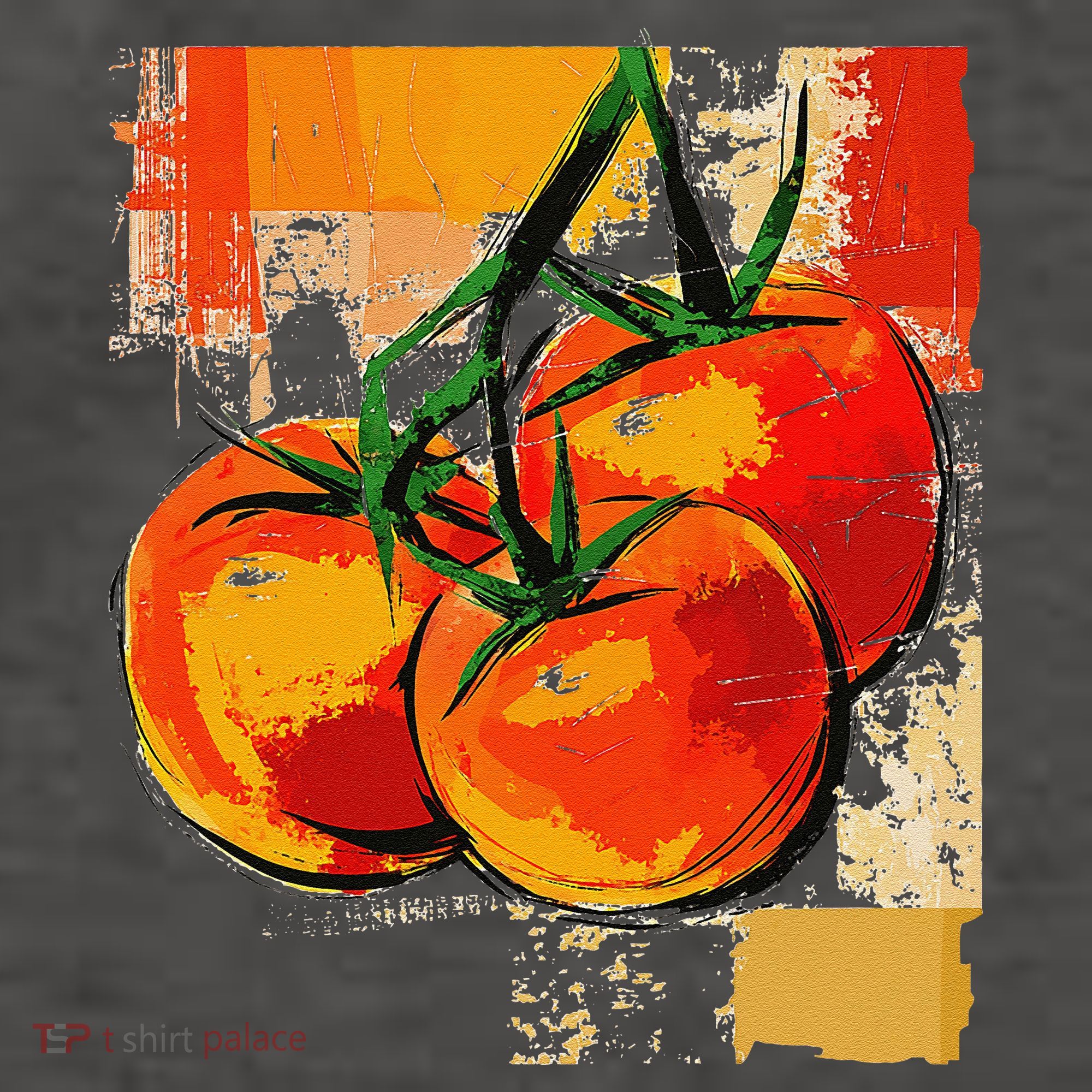 Tomato Vegetable Motif Art Tomato Vector Backpack