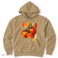 Tomato Vegetable Motif Art Tomato Hoodie thumb 0