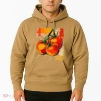 Tomato Vegetable Motif Art Tomato Hoodie thumb 2