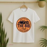 Throwback Van Nuys California San Fernando Valley Oldie Car T-Shirt thumb 2