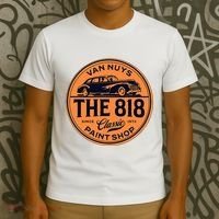 Throwback Van Nuys California San Fernando Valley Oldie Car T-Shirt thumb 3