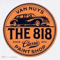 Throwback Van Nuys California San Fernando Valley Oldie Car T-Shirt thumb 7