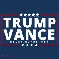 Trump Vance Never Surrender 2024 Politcal Beanie thumb 2