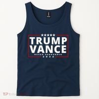 Trump Vance Never Surrender 2024 Politcal Tank Top thumb 2
