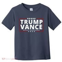 Trump Vance Never Surrender 2024 Politcal Toddler T-Shirt thumb 0