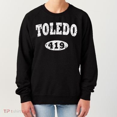 Toledo Vintage Ohio Area Code 419 Women's Sweatshirt