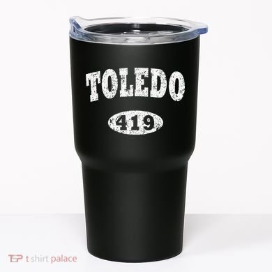 Toledo Vintage Ohio Area Code 419 Tumbler