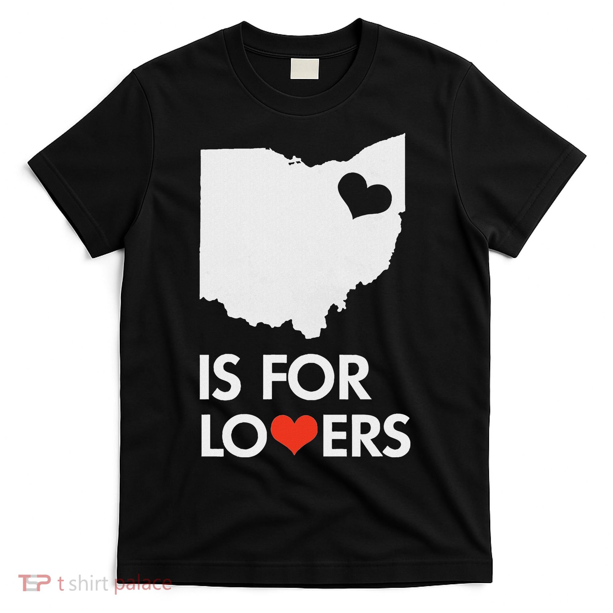 Throwback Vintage Ohio Is For Lovers T Distressed T-Shirt
