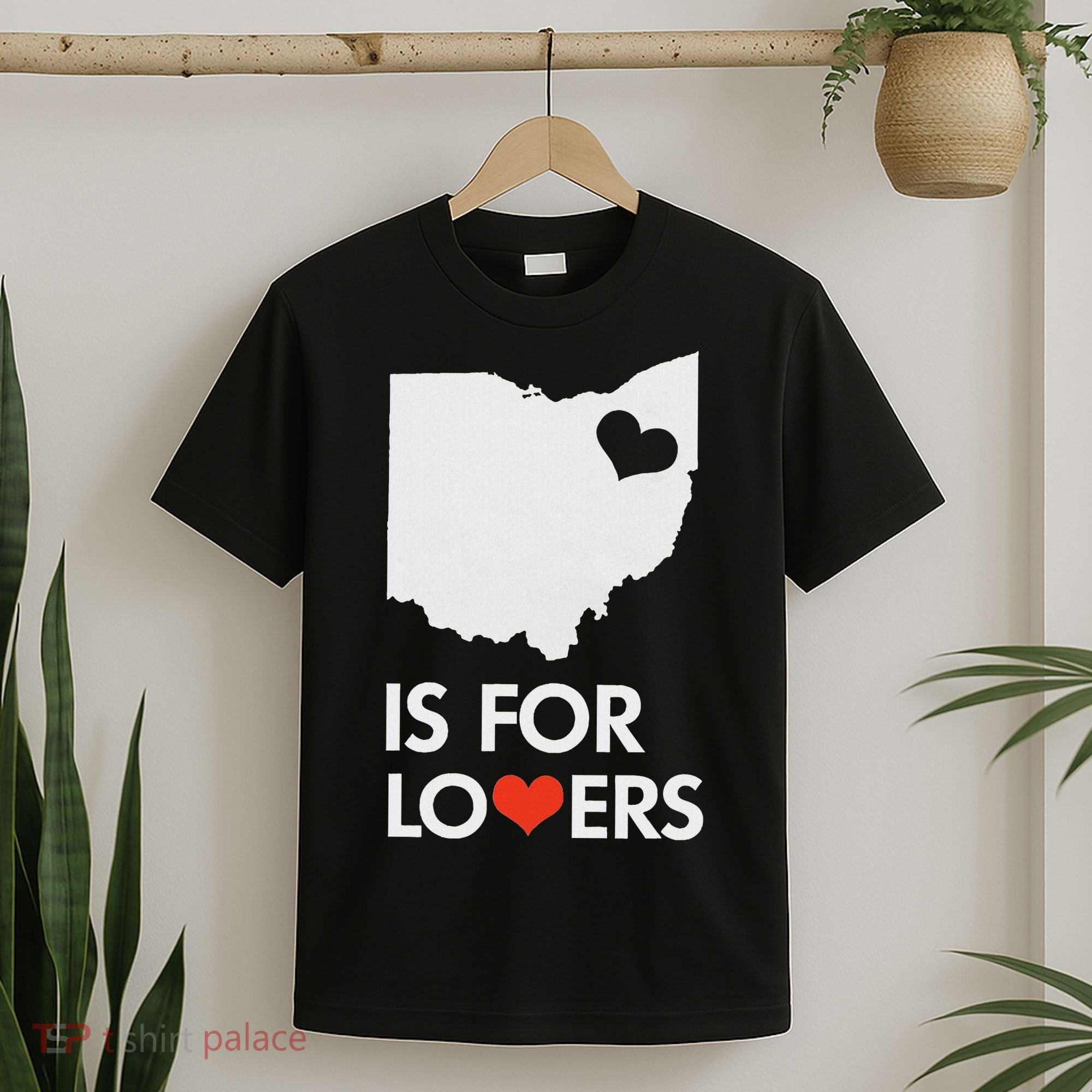 Throwback Vintage Ohio Is For Lovers T Distressed T-Shirt