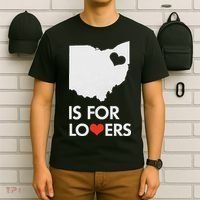 Throwback Vintage Ohio Is For Lovers T Distressed T-Shirt thumb 6