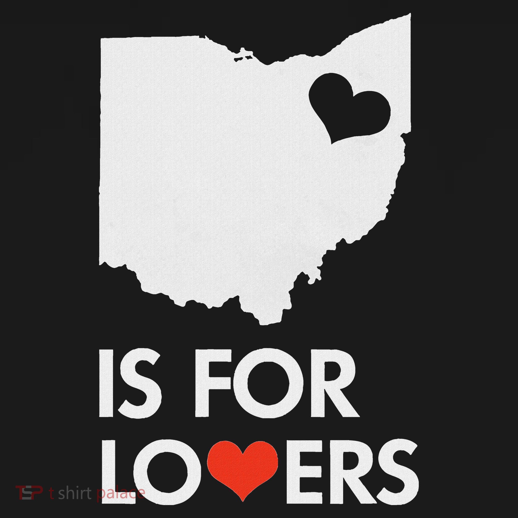 Throwback Vintage Ohio Is For Lovers T Distressed T-Shirt
