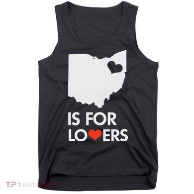 Throwback Vintage Ohio Is For Lovers T Distressed Tank Top