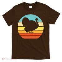 Turkey Vintage Retro Happy Thanksgiving  T-Shirt thumb 0