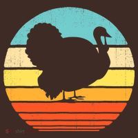 Turkey Vintage Retro Happy Thanksgiving  T-Shirt thumb 7