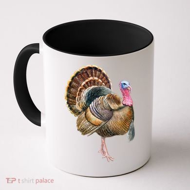 Turkey Vintage Retro Gobble Gobble Thanksgiving Classic Cool Gift Coffee Mug