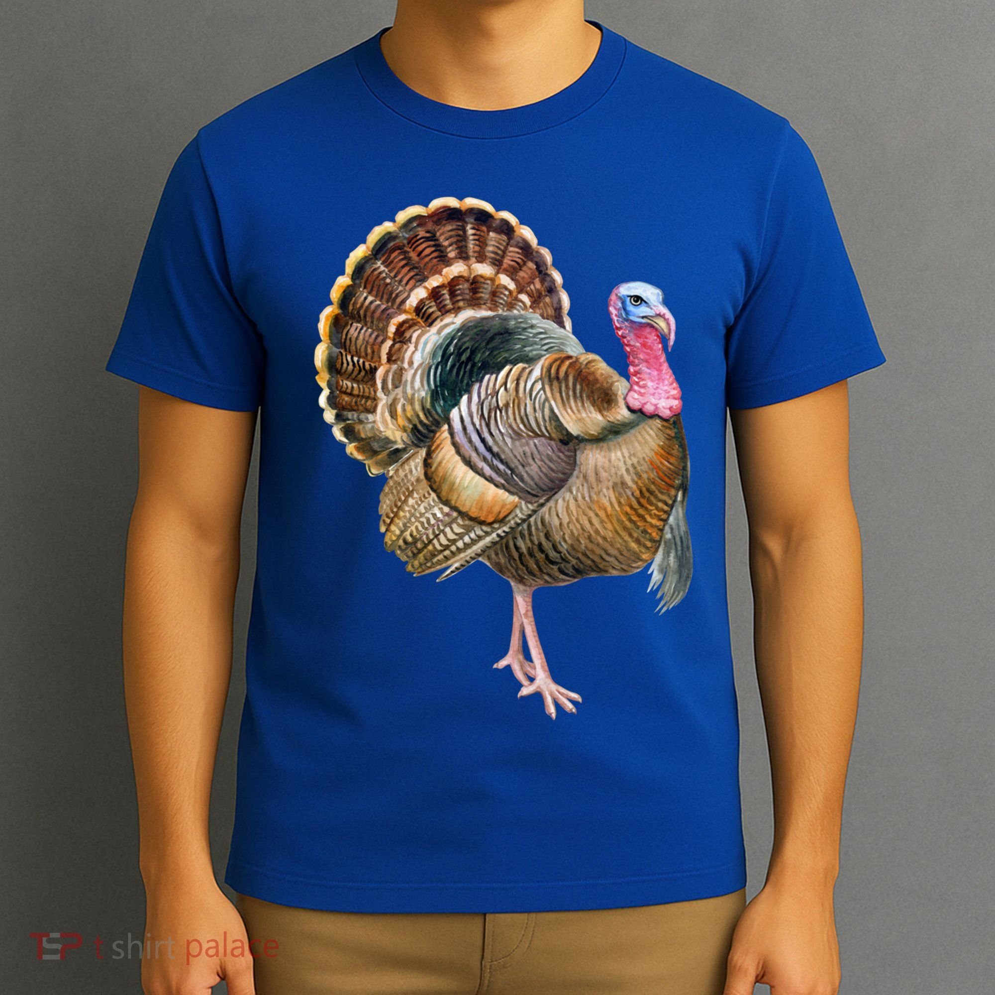 Turkey Vintage Retro Gobble Gobble Thanksgiving Classic Cool Gift T-Shirt