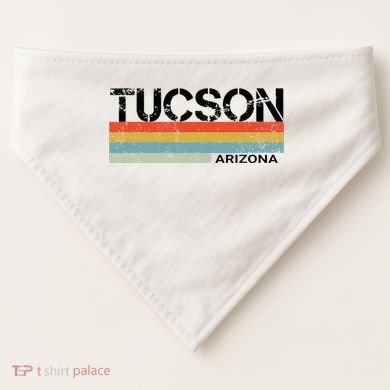 Tucson Vintage Retro 80S USA-Made Doggie Bandana