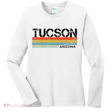 Tucson Vintage Retro 80S Women's Long Sleeve Shirt