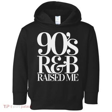 Throwback Vintage Rnb Classics 90S Old School R&B Toddler Hoodie