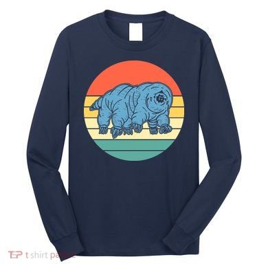 Tardigrade Vintage Retro Long Sleeve Shirt