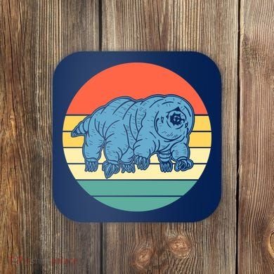Tardigrade Vintage Retro Coaster