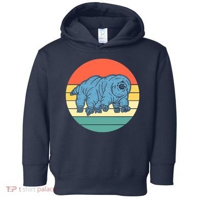 Tardigrade Vintage Retro Toddler Hoodie