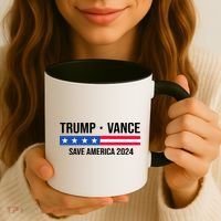 Trump Vance Save America 2024 Usa Election Coffee Mug thumb 3