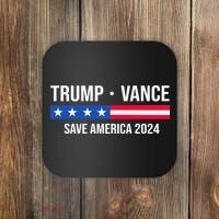 Trump Vance Save America 2024 Usa Election Coaster thumb 0