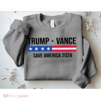 Trump Vance Save America 2024 Usa Election Sweatshirt thumb 2