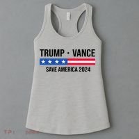 Trump Vance Save America 2024 Usa Election Women's Tank Top thumb 3