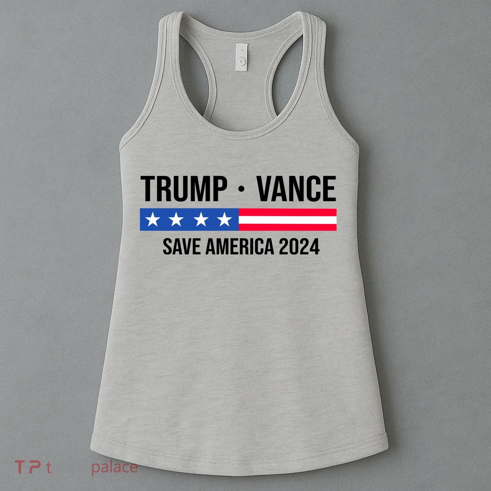 Trump Vance Save America 2024 Usa Election Women's Tank Top
