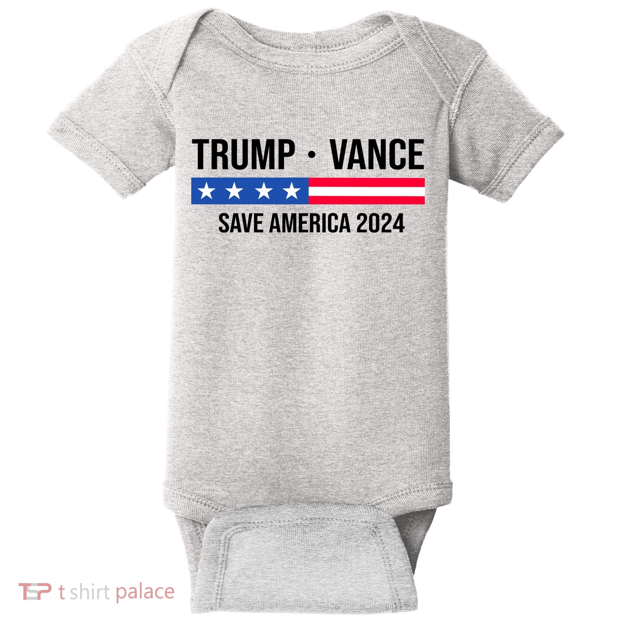 Trump Vance Save America 2024 Usa Election Baby Bodysuit