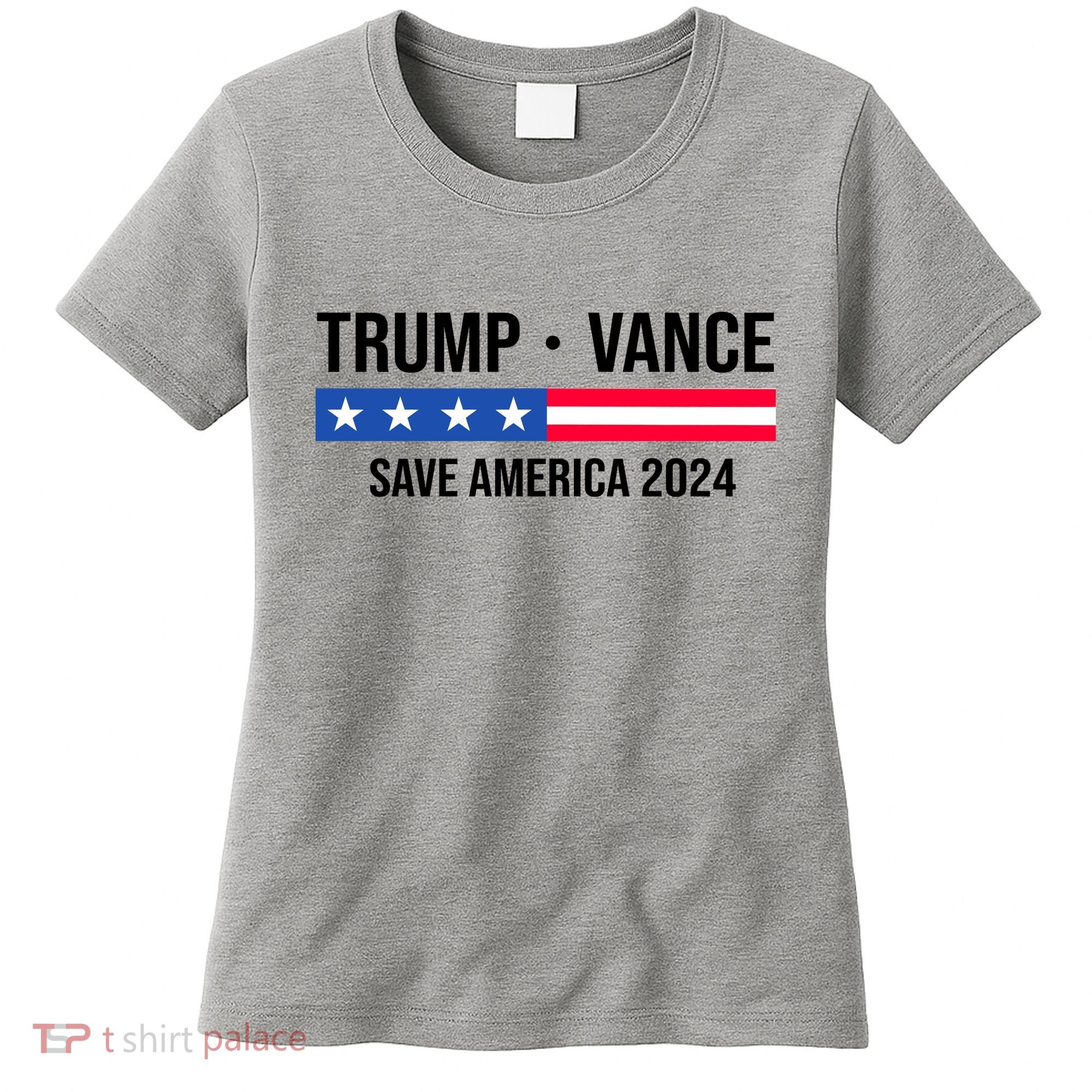 Trump Vance Save America 2024 Usa Election Women's T-Shirt