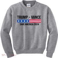 Trump Vance Save America 2024 Usa Election Kids Sweatshirt thumb 0