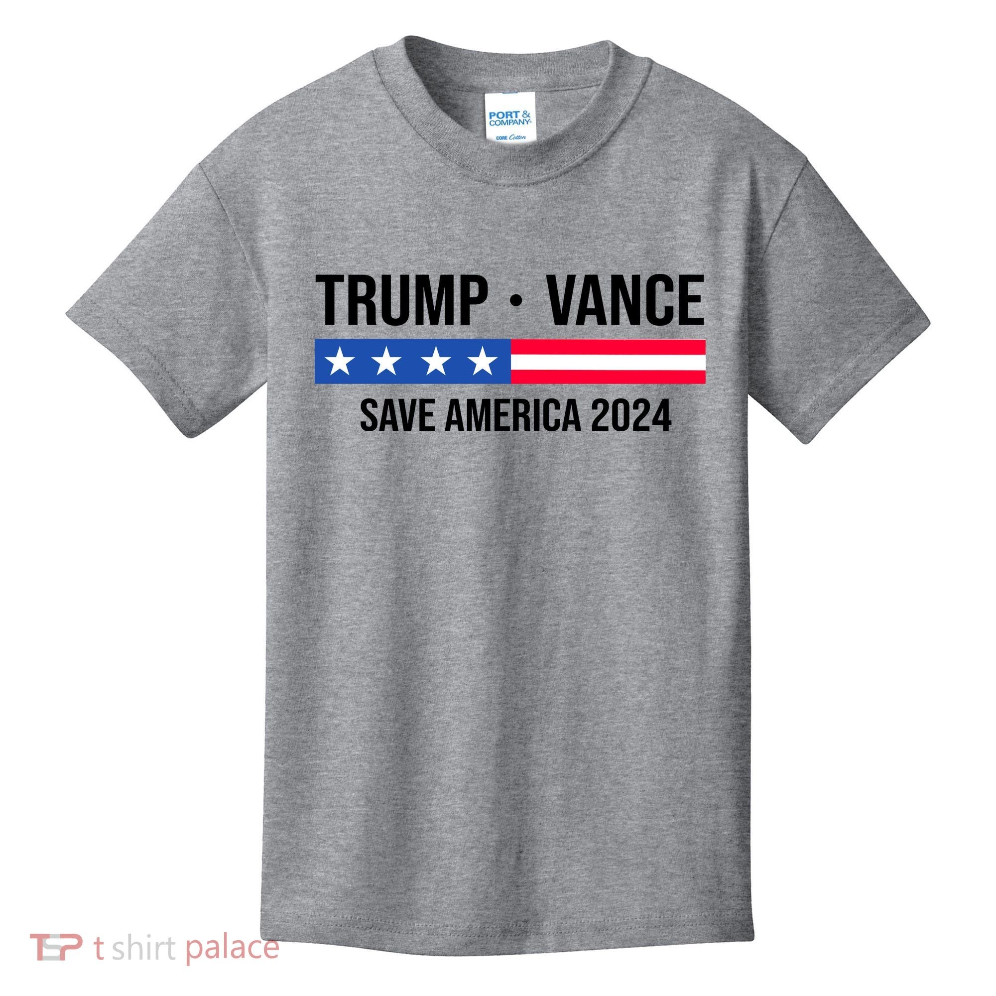 Trump Vance Save America 2024 Usa Election Kids T-Shirt